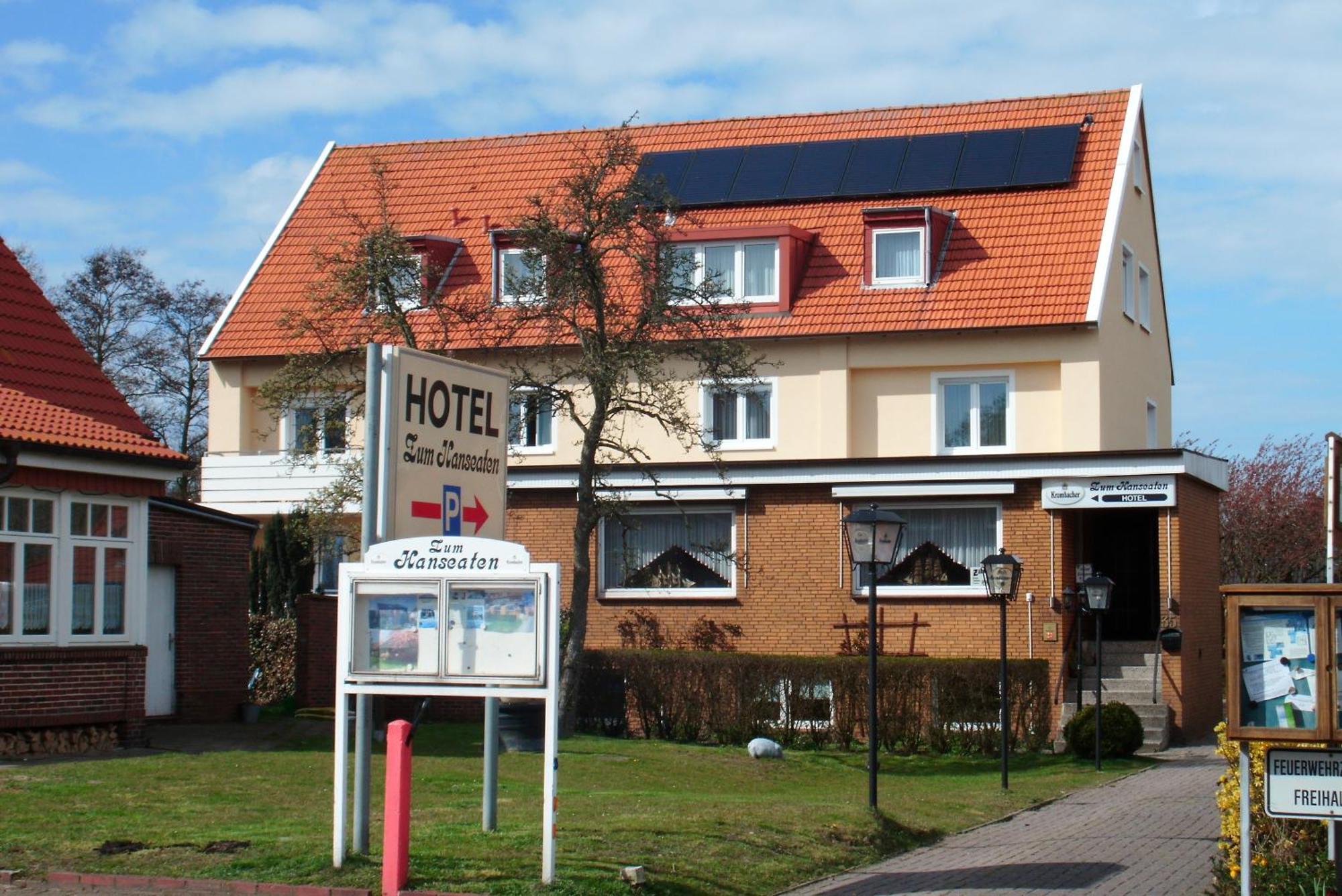 Zum Hanseaten Borkum Eksteriør billede